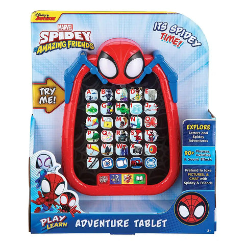 KIDDESIGNS Learn & Play Tablet Spidey & His Amazing Friends