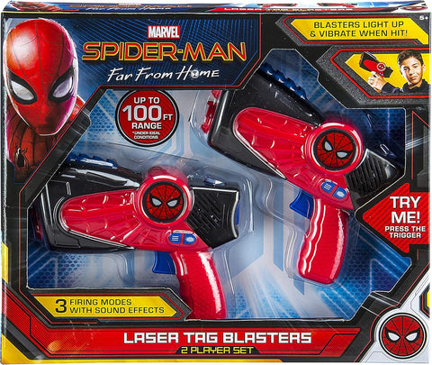 KIDDESIGNS Spider-Man Marvel Laser Tag Blasters