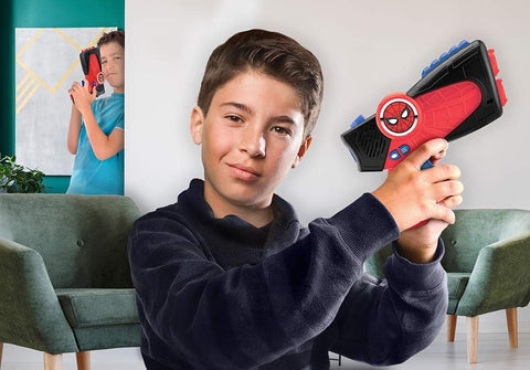 KIDDESIGNS Spider-Man Marvel Laser Tag Blasters