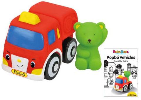 K's Kids Popbo Vehicles Sam Fire Engine