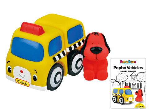 K's Kids Popbo Vehicles Patrick School Bus