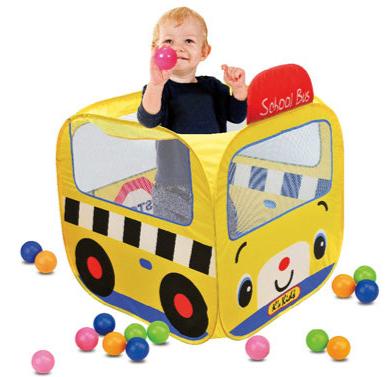 K's Kids School Bus Ball Pool