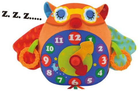 K's Kids Day N Night Owl Clock