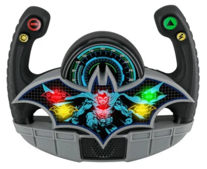 KIDDESIGNS Batman Toy Steering Wheel for Kids Multi-color