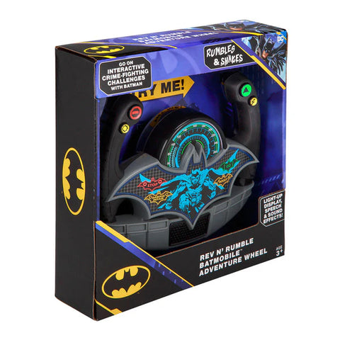 KIDDESIGNS Batman Toy Steering Wheel for Kids Multi-color