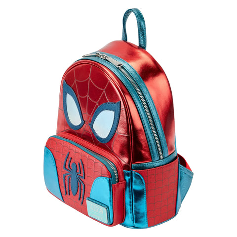 Loungefly Marvel Spider-Man Shine Cosplay Mini Backpack