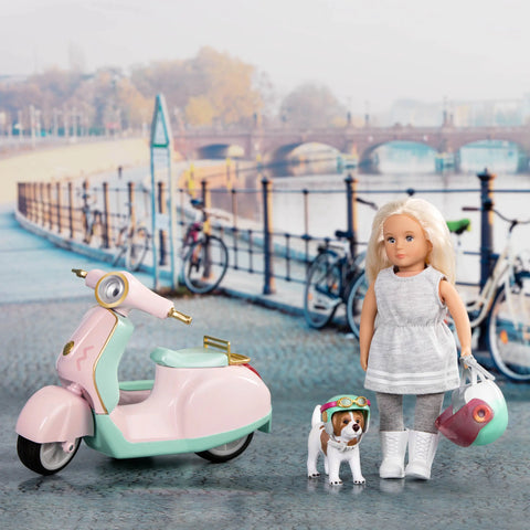 Lori Let’s Go For A Spin Scooter for 15cm Dolls