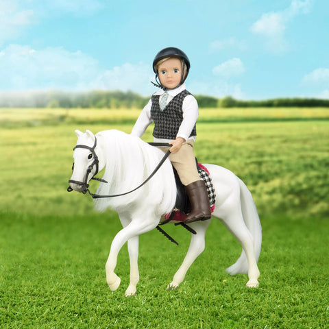 Lori Camarillo White Horse for 15cm Dolls