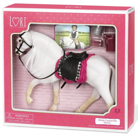 Lori Camarillo White Horse for 15cm Dolls