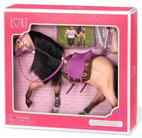 Lori Buckskin Warmblood Horse for 15cm Dolls