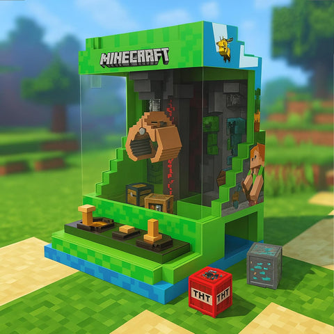 Ambassador Games Minecraft Arcade Claw Crane Core Series