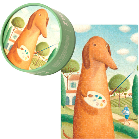 Mideer Pocket Series Puzzle Aartist, 216 Pieces