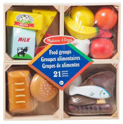 Melissa & Doug Groups Wooden Play Food