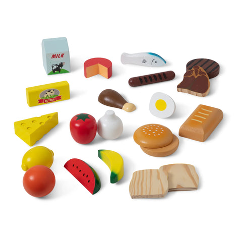Melissa & Doug Groups Wooden Play Food