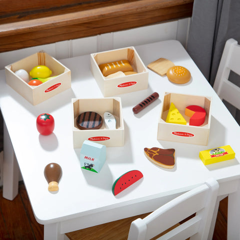 Melissa & Doug Groups Wooden Play Food