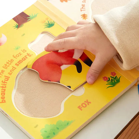 Mideer 4-In-1 Wooden Puzzle Set Busy Traffic