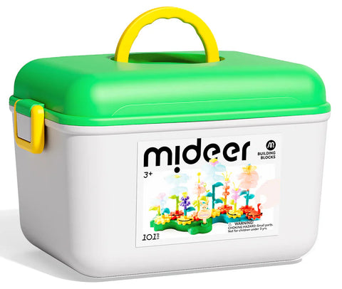 Mideer Rotating Garden Puzzle Blocks 101 Pieces