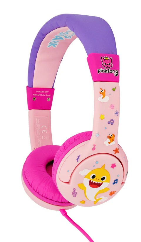 OTL On-Ear Junior Headphone Pinkfong And Baby Shark/Pink