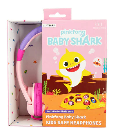 OTL On-Ear Junior Headphone Pinkfong And Baby Shark/Pink