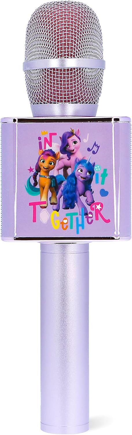 OTL My Little Pony Karaoke Microphone with Bluetooth Speaker Purple