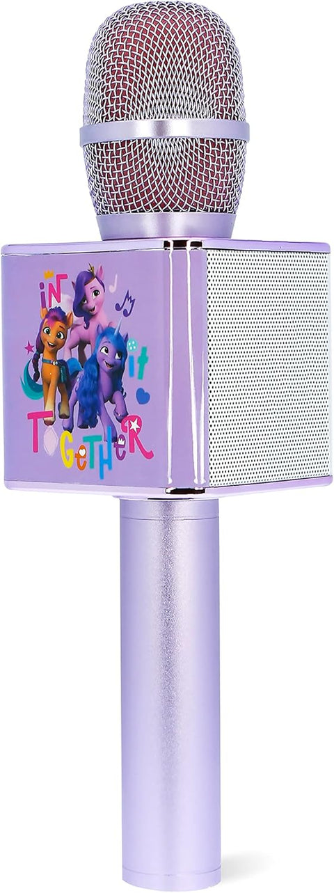 OTL My Little Pony Karaoke Microphone with Bluetooth Speaker Purple