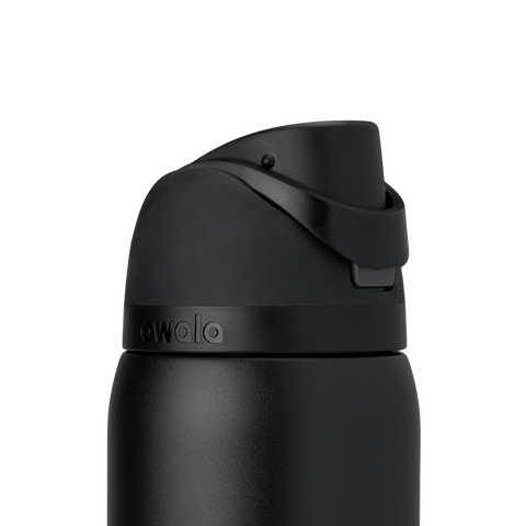 Owala FreeSip Insulated Water Bottle 32oz Very Very Dark