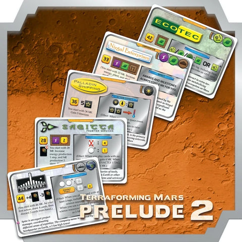 Terraforming Mars: Venus Next Expansions