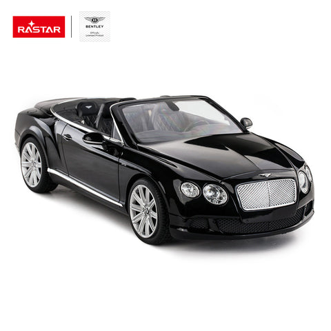 Rastar 1:12 Bentley Continental GT Speed Convertible Black R/C