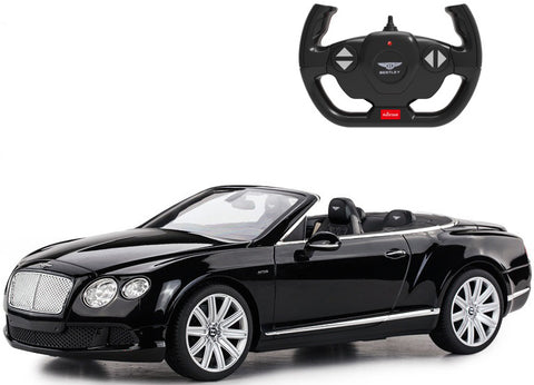 Rastar 1:12 Bentley Continental GT Speed Convertible Black R/C