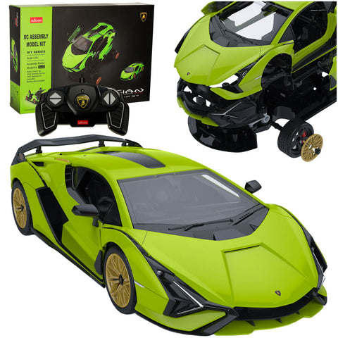 Rastar 1:18 Lamborghini Sian Building Kit R/C 72 Pieces
