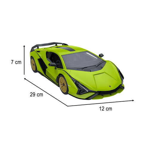 Rastar 1:18 Lamborghini Sian Building Kit R/C 72 Pieces