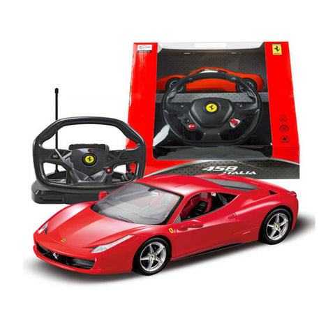 Rastar 1:14 Ferrari 458 Italia With Steering Wheel Controller R/C