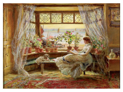 Anatolian Puzzle Reading By The Window 1000 Pieces