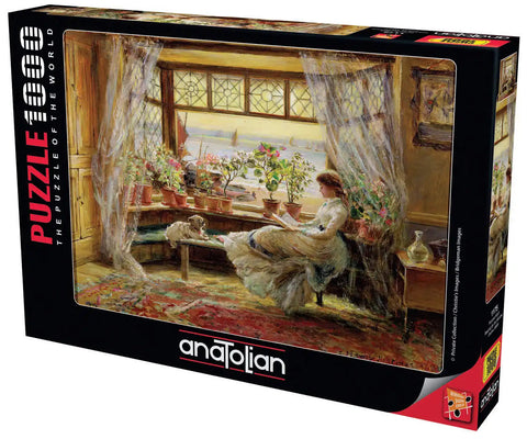 Anatolian Puzzle Reading By The Window 1000 Pieces