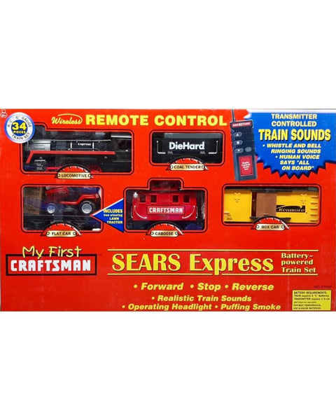 Eztec Sears Express Train Set 57 Pieces