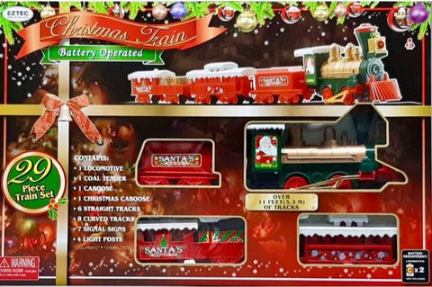 Eztec Christmas Train 29 Pieces