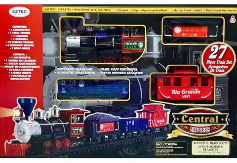 Eztec Central Express Train Set 29 Pieces