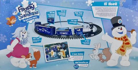 Eztec Frosty The Snowman Arctic Express Christmas Train Set