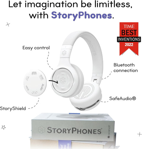 Storyphones Bundle With 2 Storyshields White