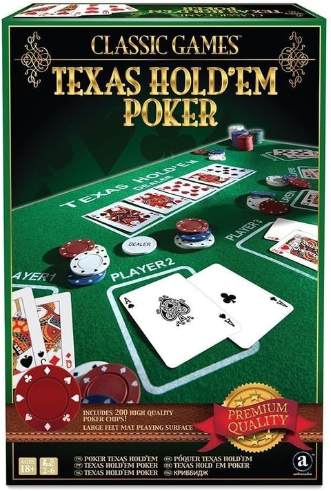 Ambassador Games Classic Games Texas Hold'em Poker