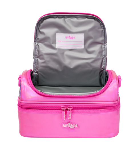 Smiggle Barbie Double Decker Lunchbox With Strap