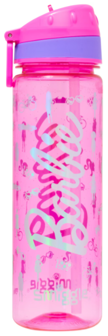 Smiggle - Barbie Drink Up Plastic Drink Bottle 650ml