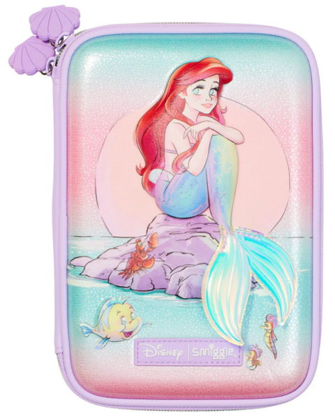 Smiggle Disney Princess Little Mermaid Hardtop Pencil Case