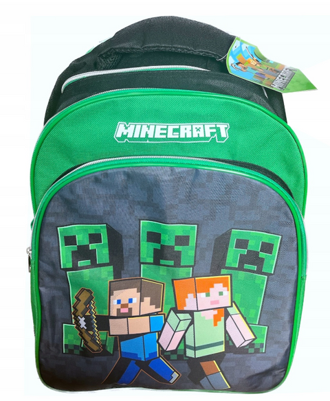 Minecraft 3 Compartments Backpack 42cm