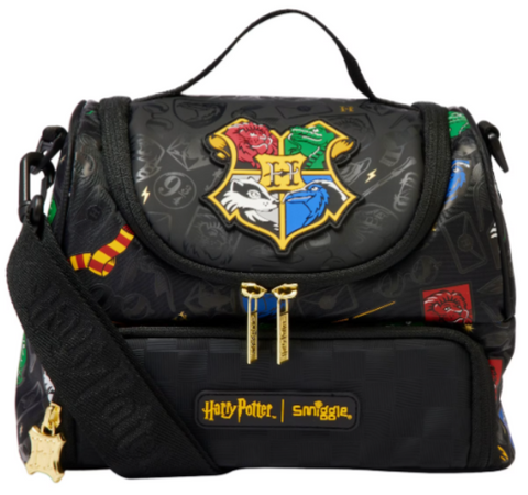 Smiggle Harry Potter Double Decker Large Lunchbox With Strap