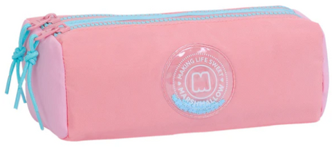 DKT Marshmallow Galaxy Coral Pencil Case