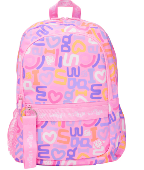 Smiggle Smiggler Pink Classic Backpack 42cm