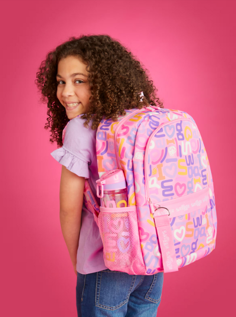 Smiggle Smiggler Pink Classic Backpack 42cm