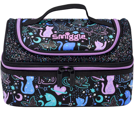 Smiggle Reach the Stars Double Decker Lunchbox