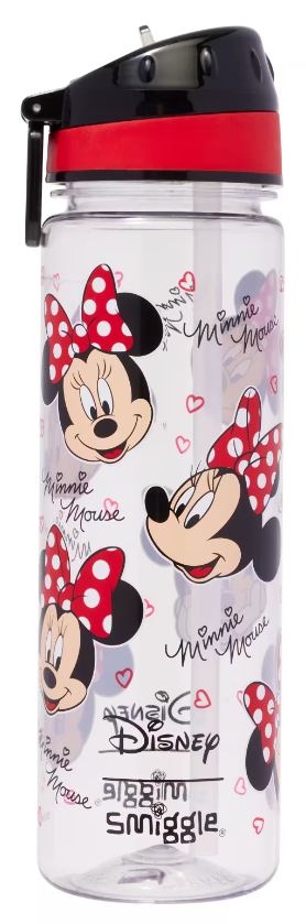 Smiggle Minney Mouse Water Bottle 650ml